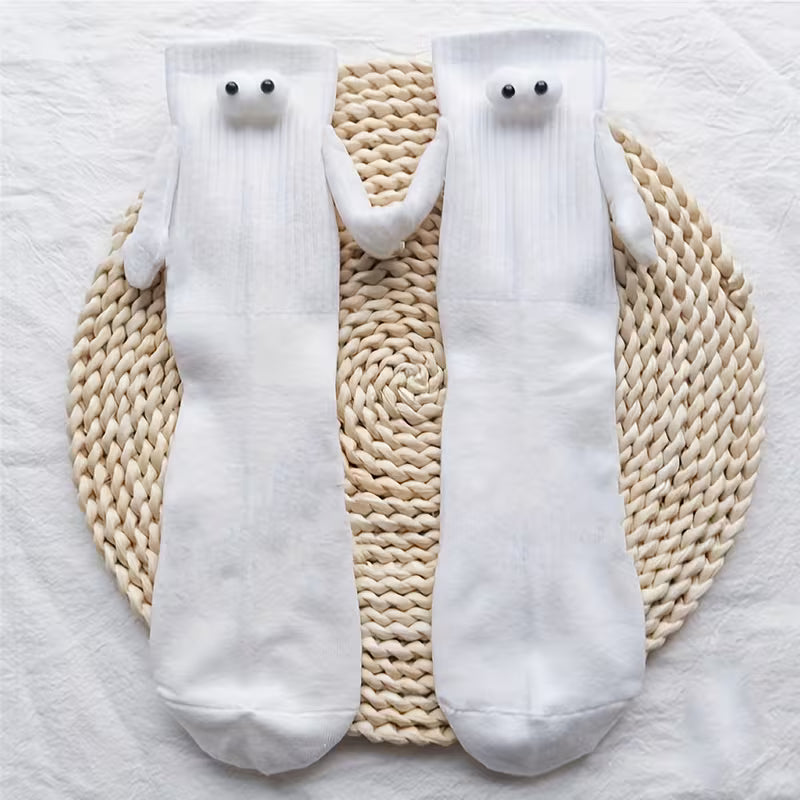 Fun Interactive Magnetic Hand Holding Socks