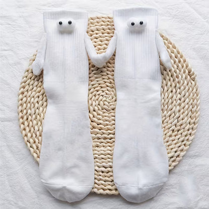 Fun Interactive Magnetic Hand Holding Socks