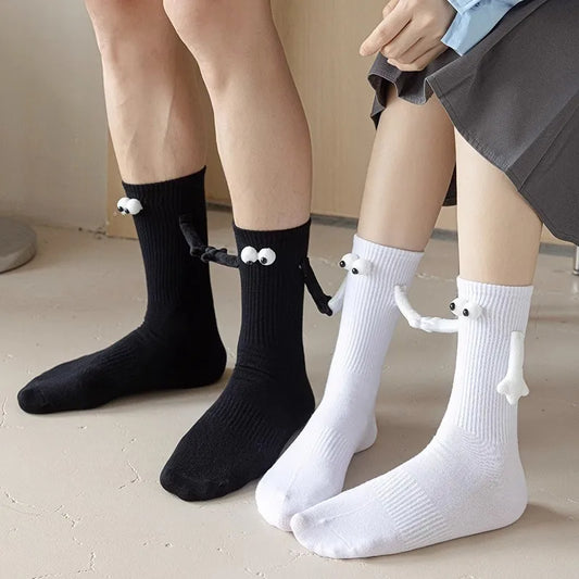 Fun Interactive Magnetic Hand Holding Socks