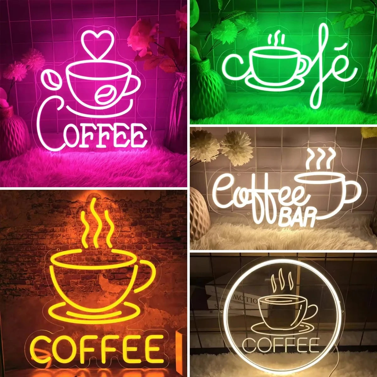 Coffee Lovers Light Up Sign