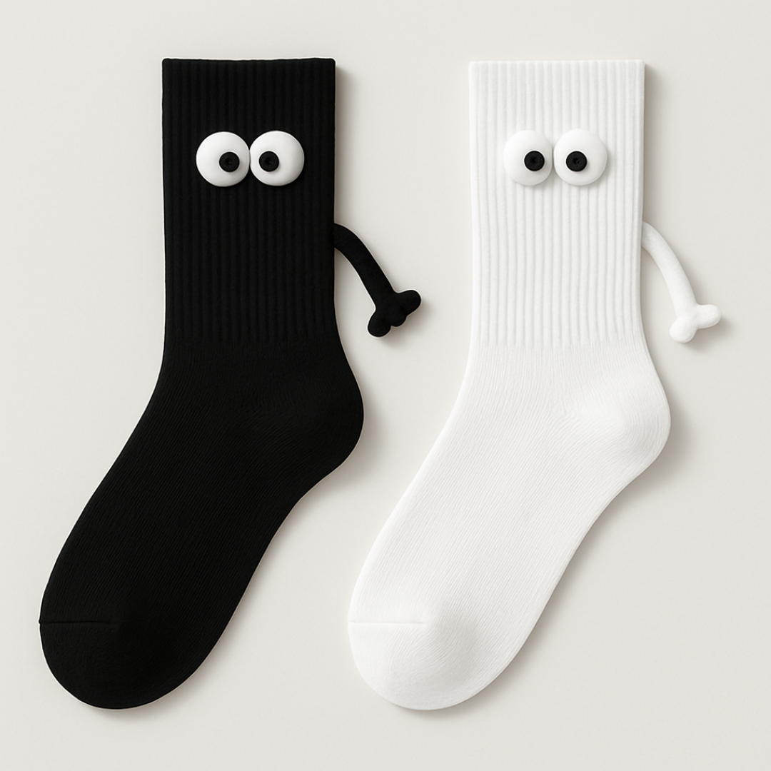 Fun Interactive Magnetic Hand Holding Socks